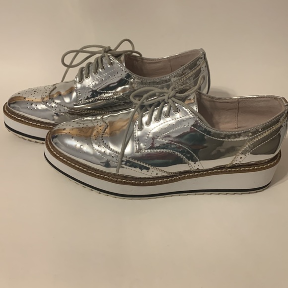 Shellys London platform Oxford shoes - Picture 3 of 7